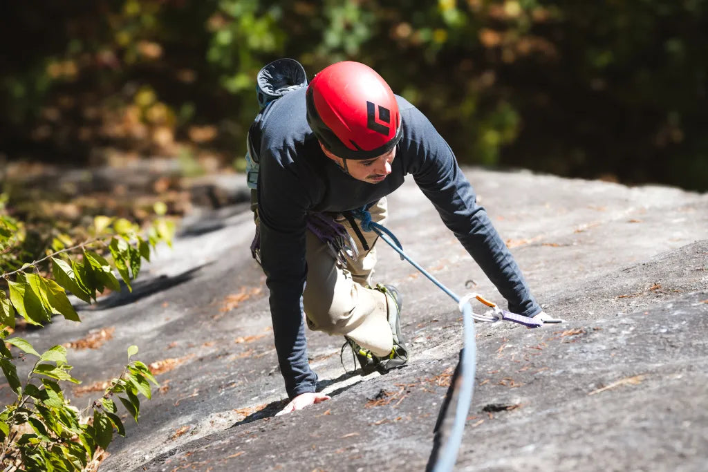 Climbing helmets