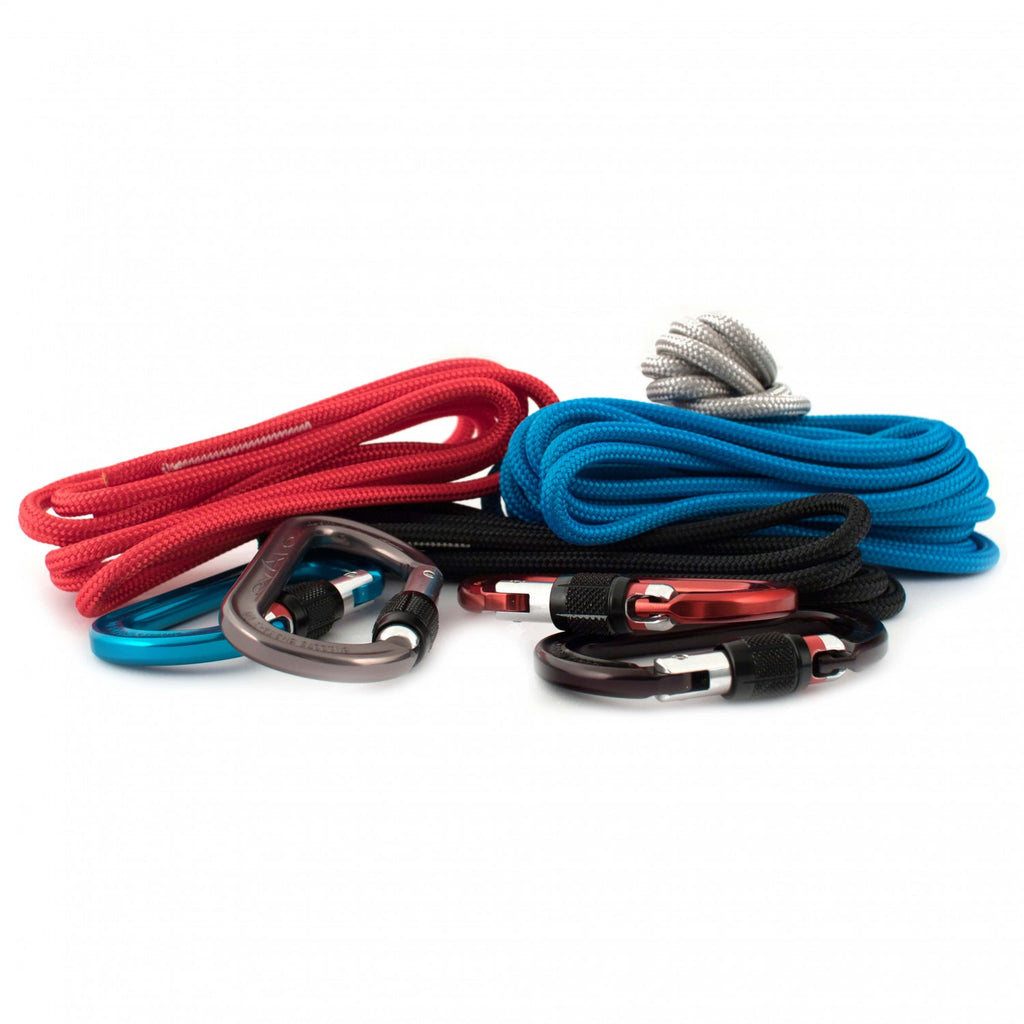 AustriAlpin Dyna.MIT Set 4 Reepschnüre & 4 Ovalo Karabiner - Cord