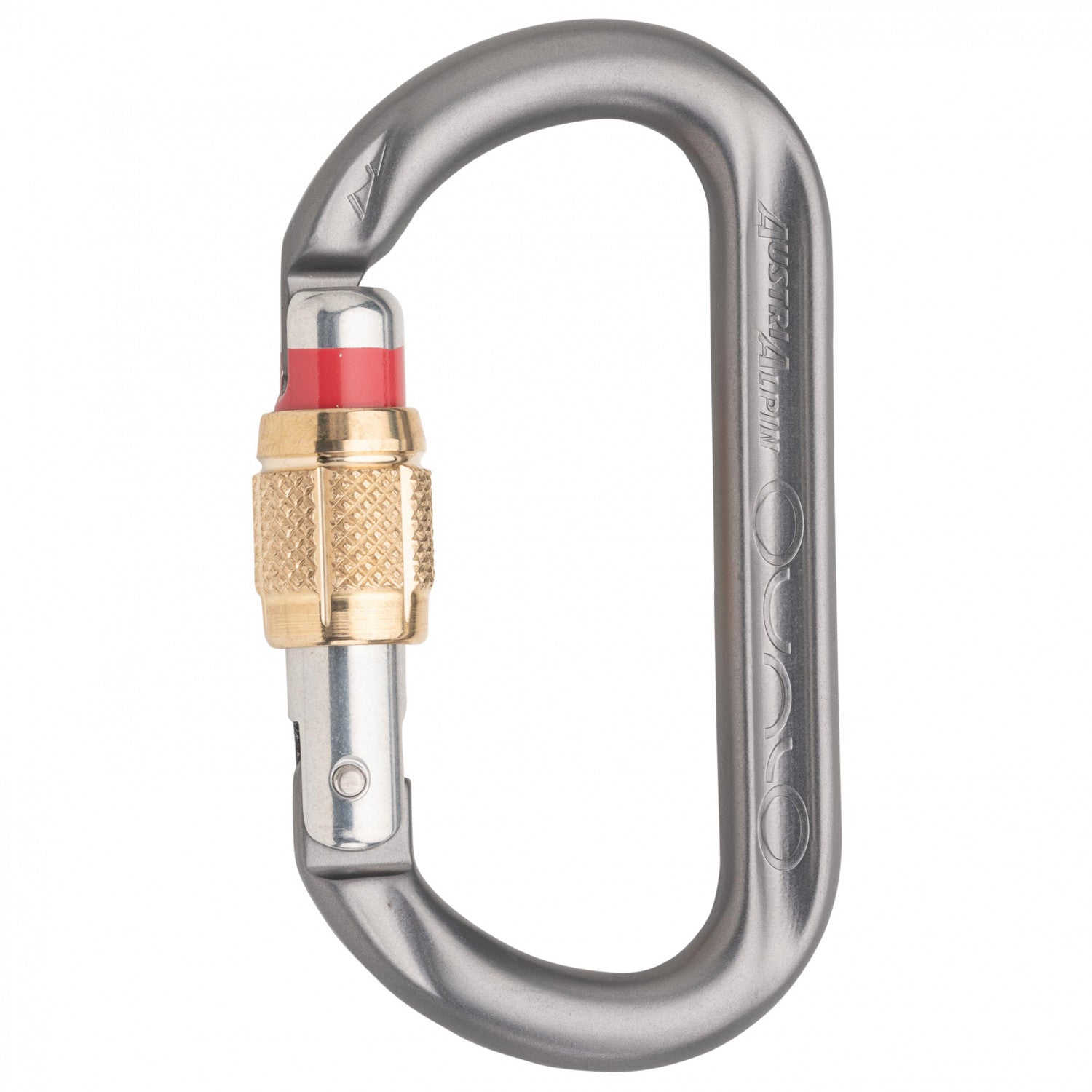 AustriAlpin Ovalo GI Alu Schrauber - Screwgate Carabiner