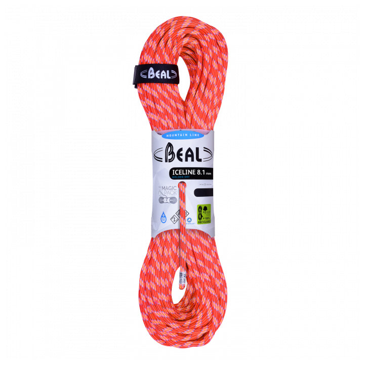 Beal Ice Line Golden Dry 8,1 Mm - Half Rope