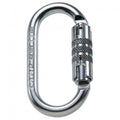  Steel Oval 2 Lock -Stahlkarabiner - Steel Carabiner