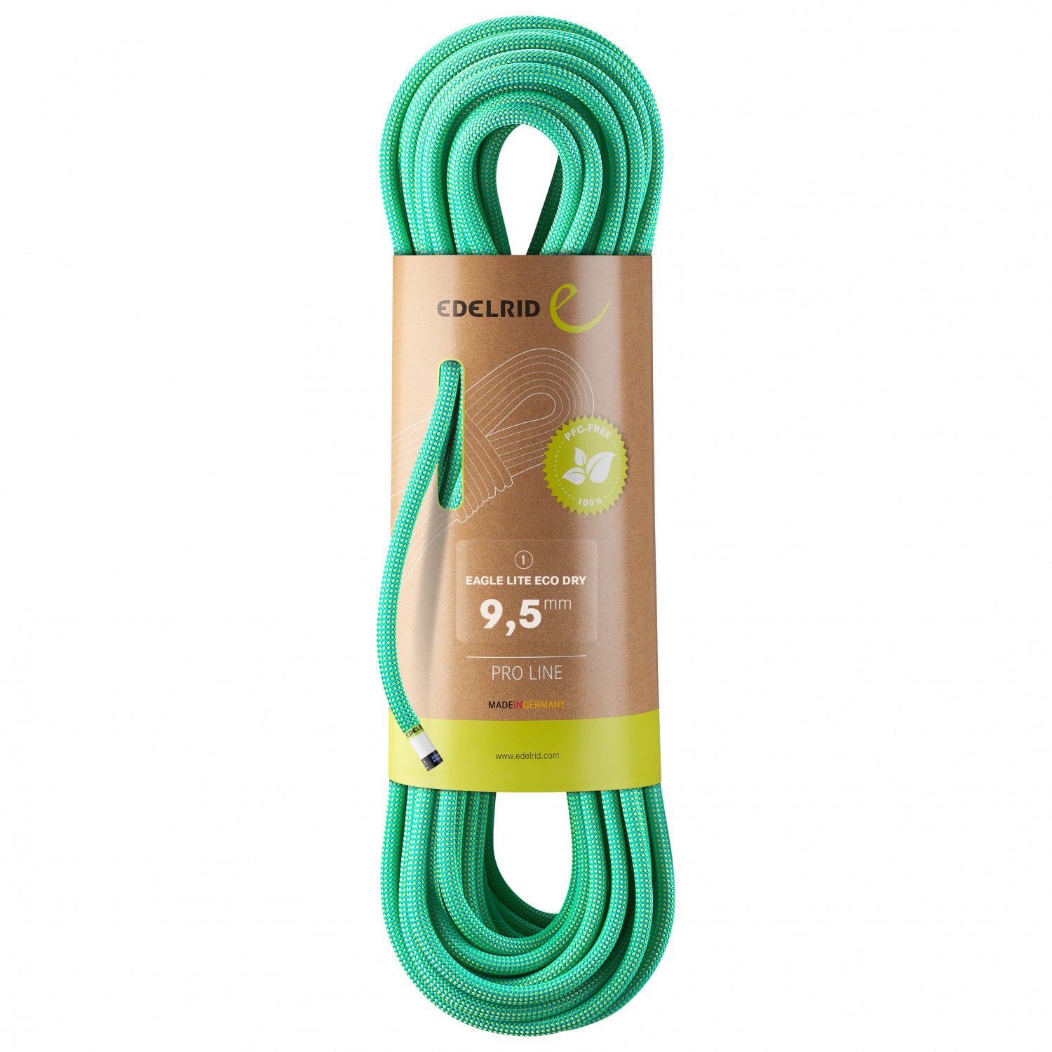 Edelrid Eagle Lite Eco Dry 9,5 Mm - Single Rope
