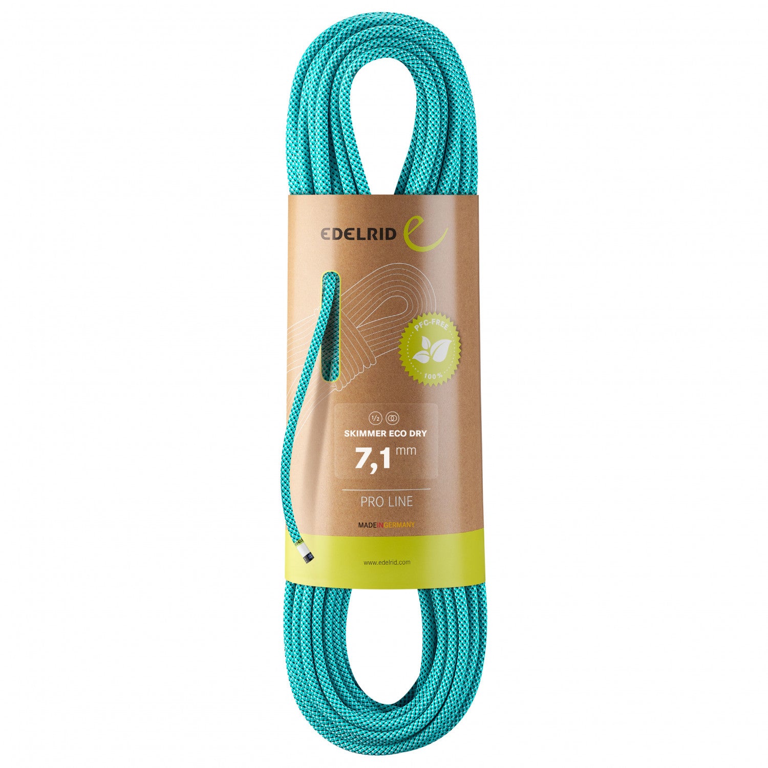 Edelrid Skimmer Eco Dry 7,1 - Half Rope