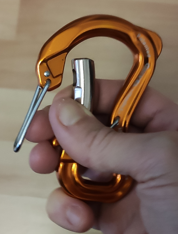 Grivel Clepsydra S - Locking Carabiner